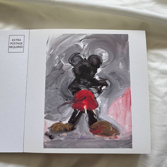 GUC, RARE Eric Robison Disney Mickey Mouse One Hundred 100 Postcards, Vintage - Picture 15 of 16